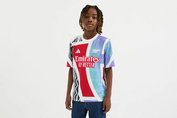 Arsenal adidas Kids 24/25 Pre-Match Shirt