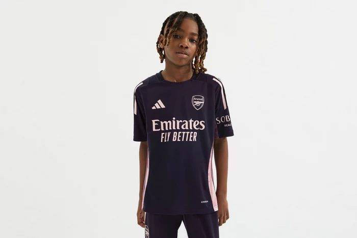 Arsenal adidas Kids 24/25 Aurora Black Training Shirt